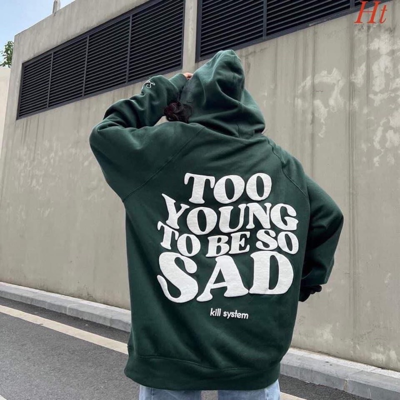 Áo hoodie TOO 2 chất H2A866