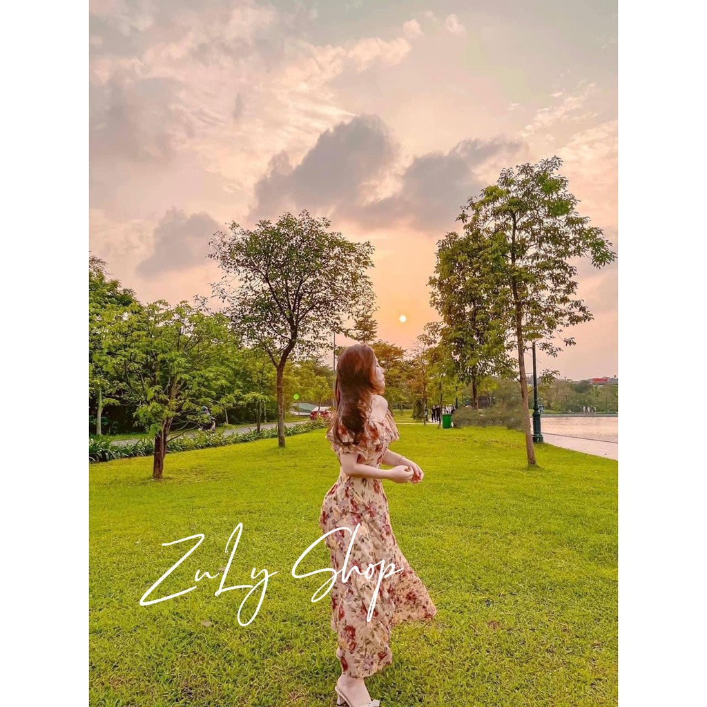 [KÈM QUÀ TẶNG] Váy hoa maxi cánh tiên siêu đẹp Zulyshop | BigBuy360 - bigbuy360.vn