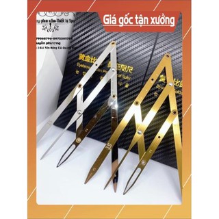 Thước đo tỉ lệ vàng W(loại đẹp inox bóng)