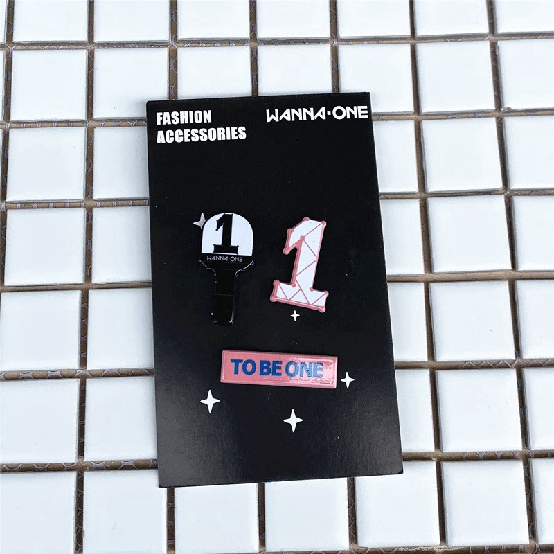 Ghim cài áo in hình nhóm nhạc Kpop BTS Blackpink GOT7 Twice