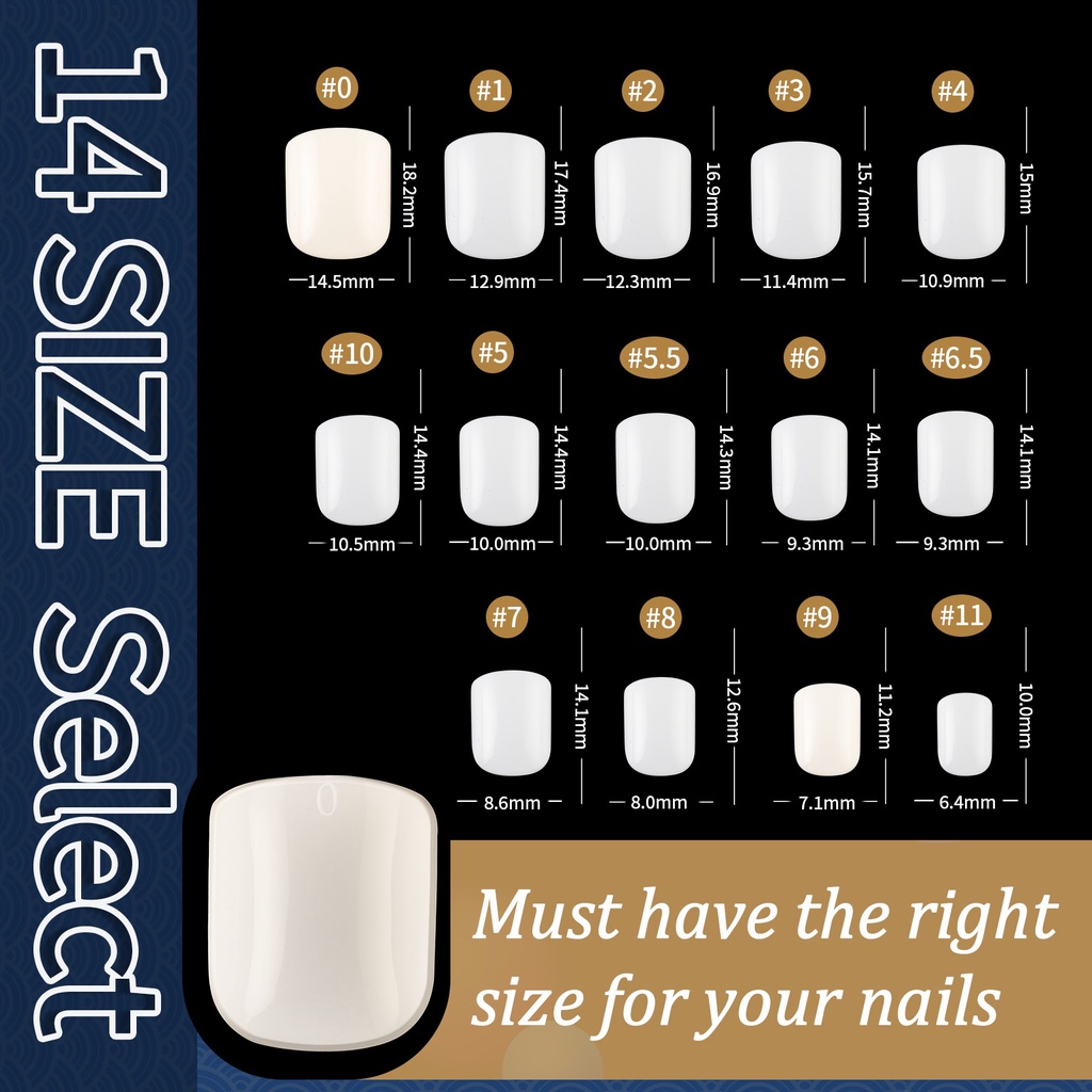 Bộ 168 Móng Tay Giả Dạng Nhấn Không Keo móng tay giả