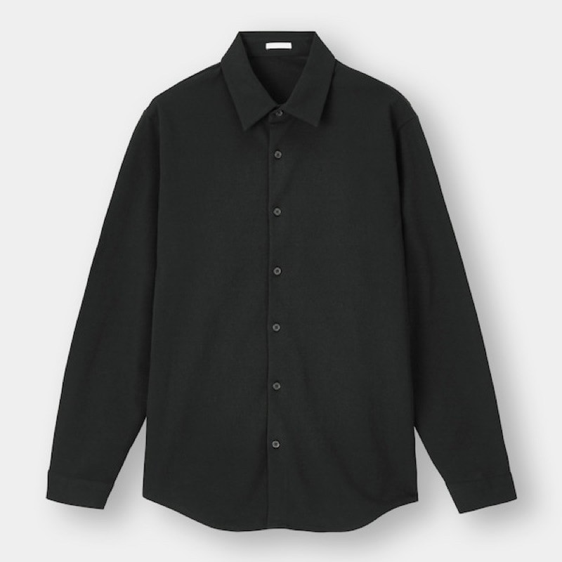 Áo phông kiểu sơ mi nam dài tay thời trang, năng động của GU - Nhật