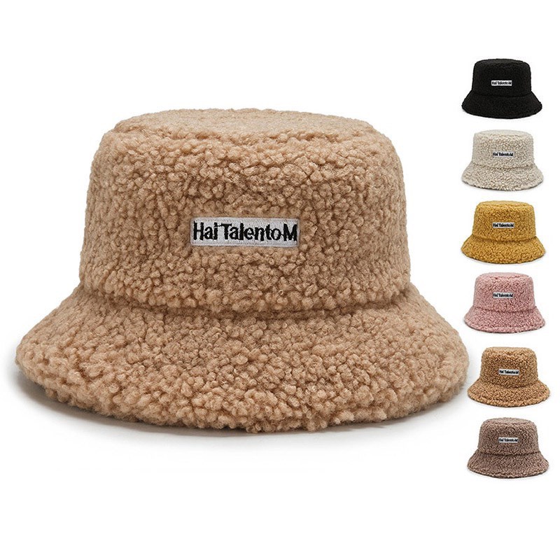 Mũ Bucket Nón Tai Bèo Vành Cụp Nón Lông Cừu Xù 384 Nhiều Màu Sắc Ulzzang Form Unisex Nam Nữ