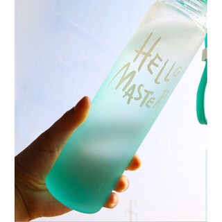 BÌNH THUỶ TINH ĐỰNG NƯỚC HELLO MASTER 420ML