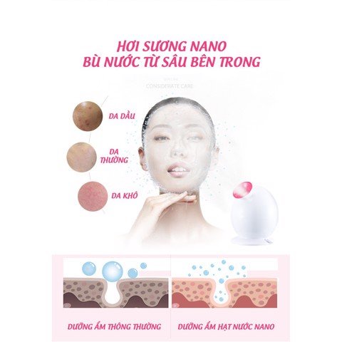 Máy Xông Hơi Mặt K.Skin Facial Steamer Green KD232 &amp; KD233