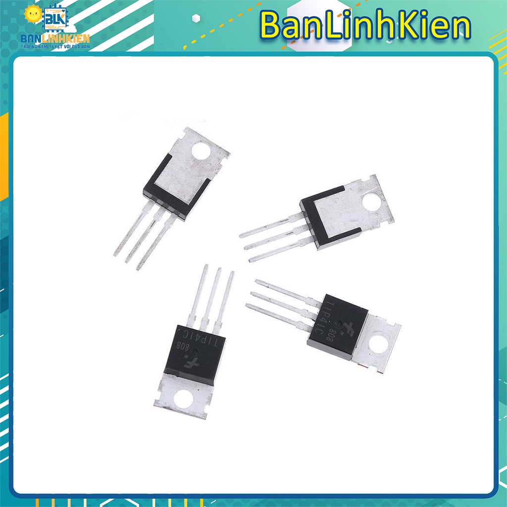 Transistor TIP41C TO220 NPN 6A 100V/ Tran NPN chân cắm | BigBuy360 - bigbuy360.vn
