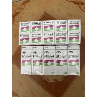 Nước muối sinh lí nhỏ mắt mũi Efticol