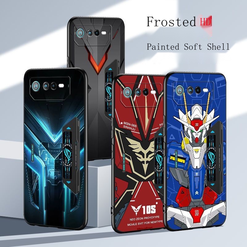 Ốp Điện Thoại Silicon Bảo Vệ Chống Rơi Vỡ Cho ASUS ROG2 / 3 / 5 / 6 Rog6pro rog 6