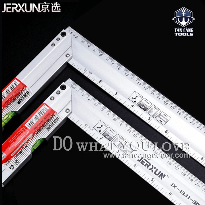Thước Góc Vuông Nivo Jerxun JX 1341 - 300