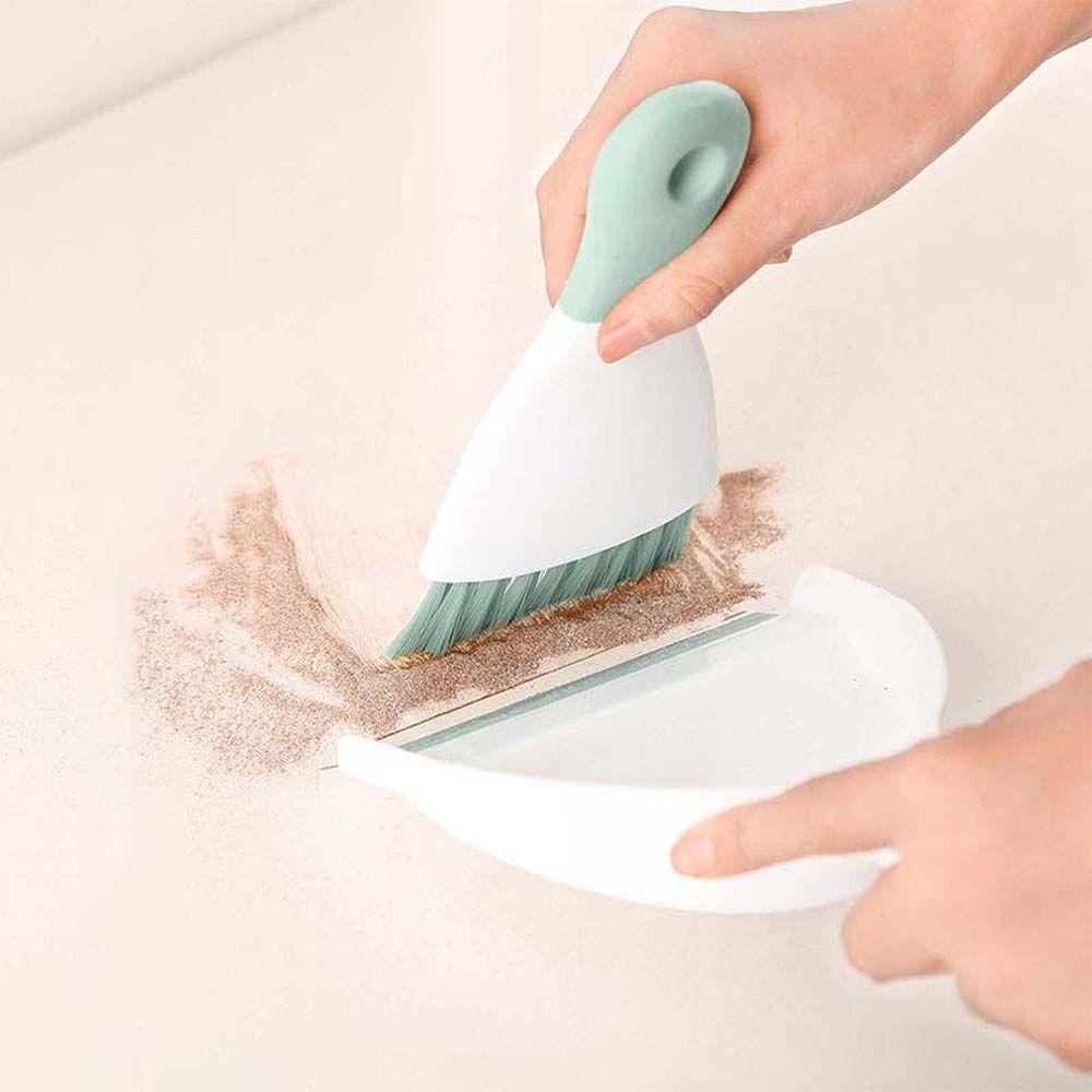 Chổi Và Đồ Hốt Rác Mini Dễ Thương Cho Bàn Phím Máy Tính
