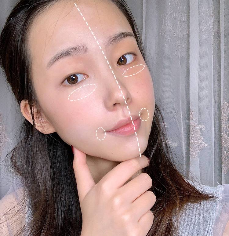 Kqtqk Kem che khuyết điểm bốn màu sắc che mụn tàn nhang và mụn trứng cá máu quầng thâm dưỡng ẩm tự nhiên | BigBuy360 - bigbuy360.vn