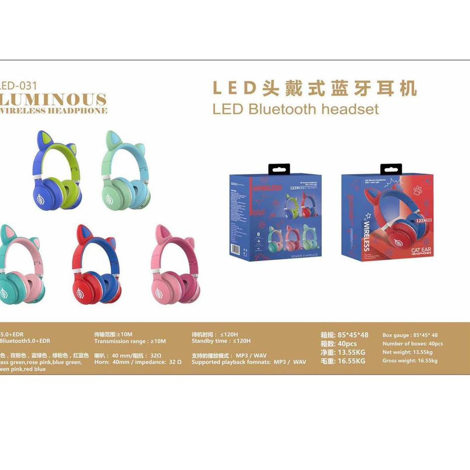 Tai Nghe Bluetooth Có Đèn Led Macaron Q42Q 031 | BigBuy360 - bigbuy360.vn