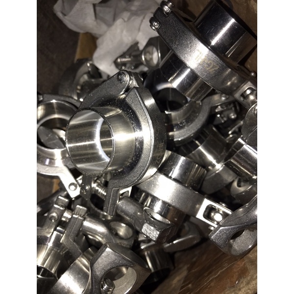 Đai kẹp inox Vi sinh DN15-dn150