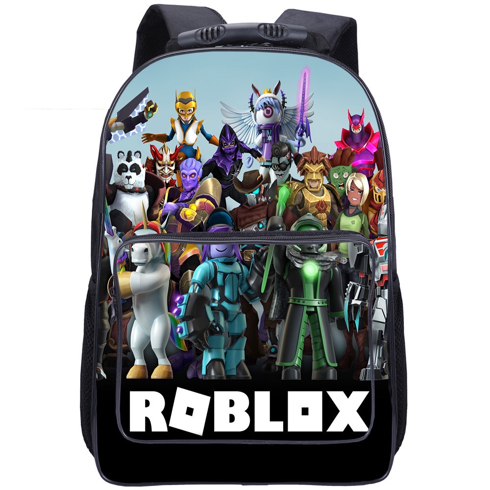 Ba Lô Đi Học Cỡ Lớn In Hình Trò Chơi ROBLOX Dễ Thương Cho Bé Trai