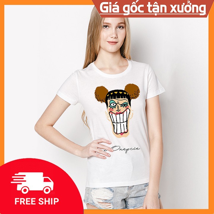 Áo thun nữ tay ngắn cao cấp one piece color cotton 100% co giãn 4 chiều