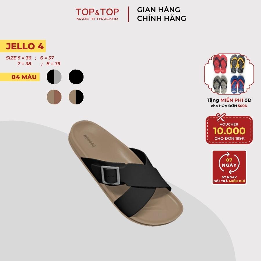 Dép nam nữ thời trang Monobo Jello 4 Hàng Thái Lan