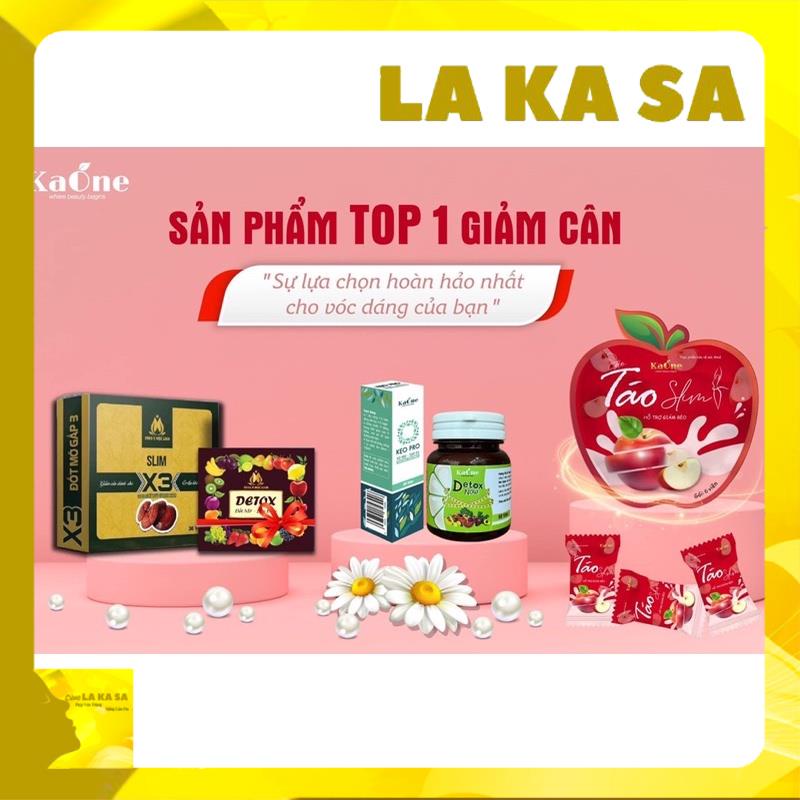 Detox NOW + Kẹo Pro + Kẹo Táo Giảm Mỡ Bụng Sau Sinh