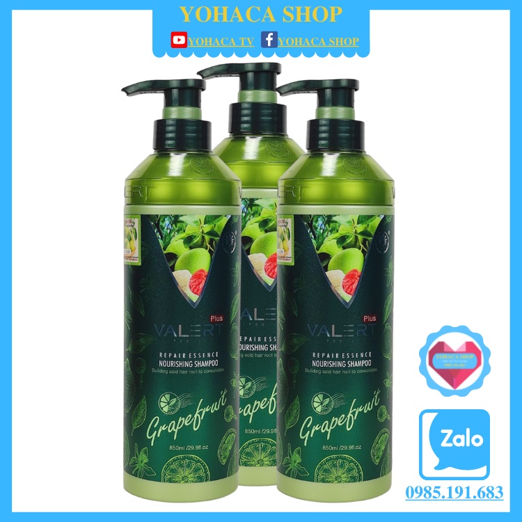 Lẻ Dầu gội bưởi - Dầu xả bưởi grapefruit ngăn rụng tóc 850ml Mẫu mới 2021