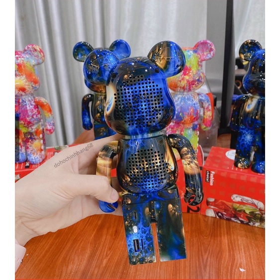 Loa Bluetooth Gấu Bearbrick Nghe Nhạc Cực Hay, Loa Bluetooth Gấu Mini B5+ Màu Sắc Sang Chảnh Mẫu Mới 2022