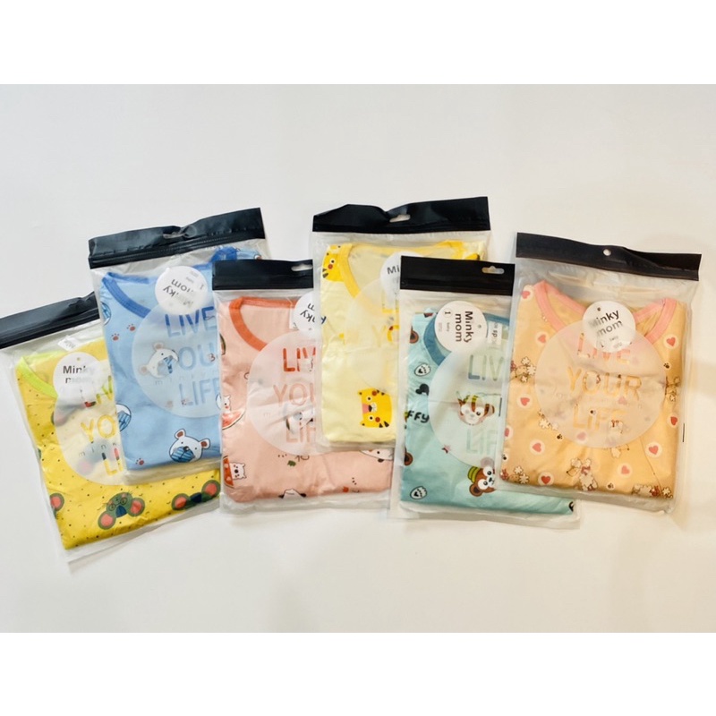 Bộ đồ thun lạnh tay ngắn cho bé trai và bé gái 6-18kg