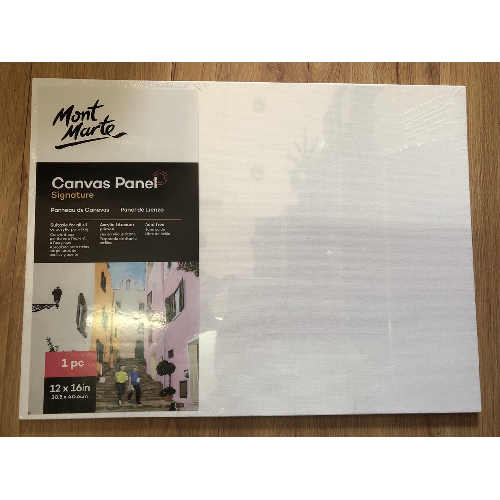 Bảng vải Canvas Panel 30.5x40.6cm Mont Marte/Canvas Panel 30.5x40.6cm Mont Marte