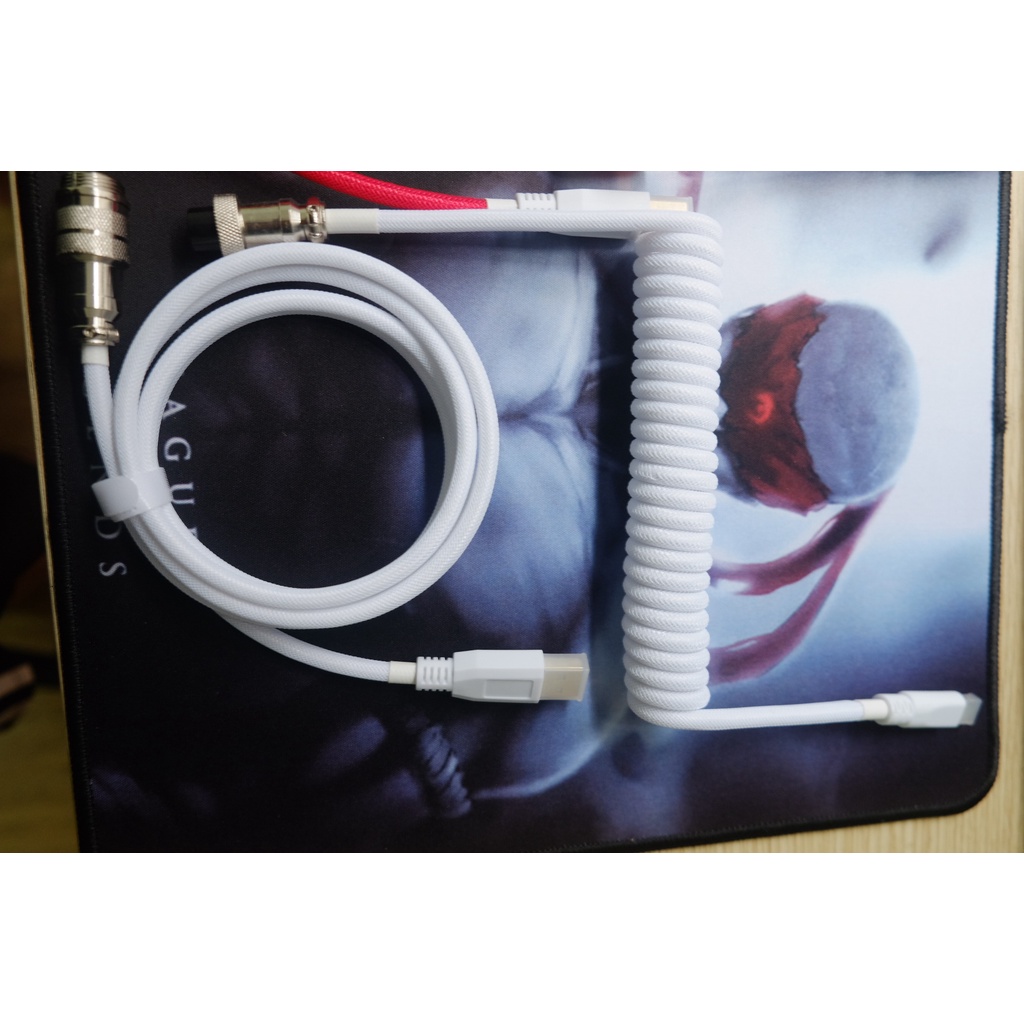 CABLES Custom Cho Bàn Phím Cơ - Dây cáp Custom USB-TypeC đồ nhà làm, ngon như nhà làm