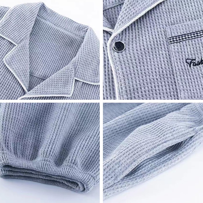 Bộ Đồ Ngủ Mặc Nhà Tay Ngắn Vải Cotton Mỏng Thời Trang Mùa Hè Cho Các Cặp Đôi