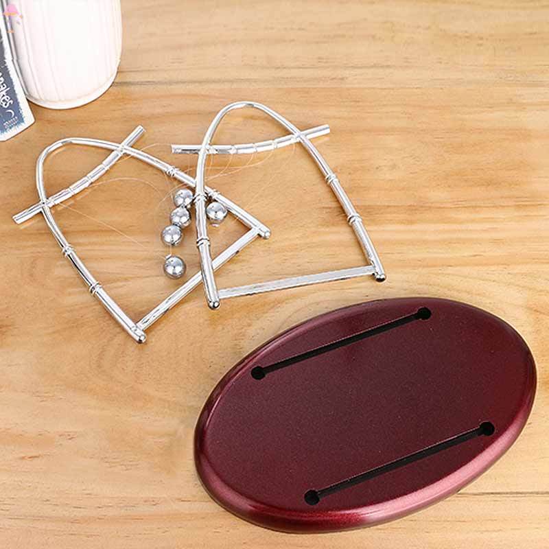 Đồ Chơi Bóng Cân Bằng Vật Lý Bảo Toàn Năng Lượng Bằng Kim Loại Để Bàn Trang Trí