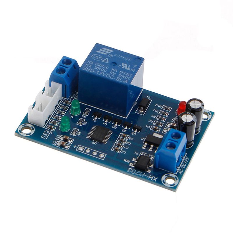 Mô Đun Công Tắc Điều Khiển Bơm Nước Tự Động XH-M203 AC / DC 12V