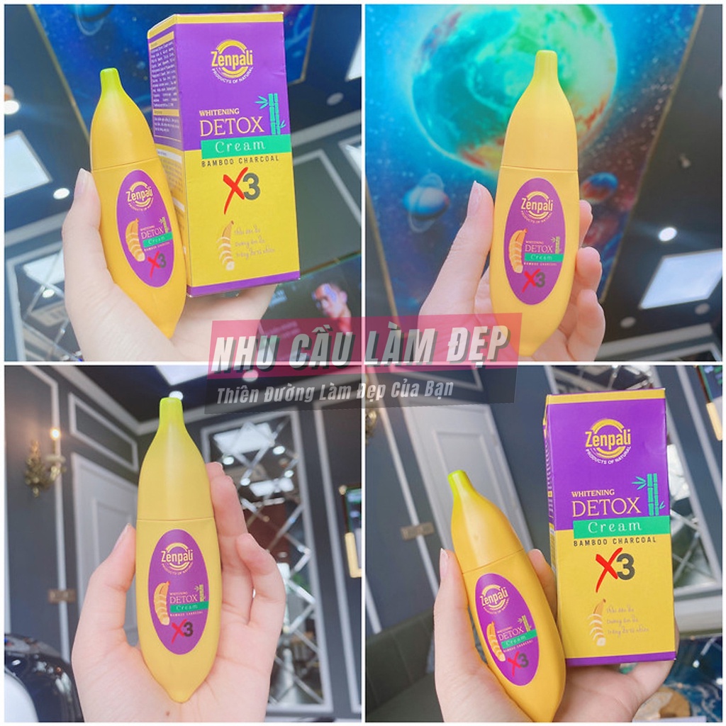 Chuối Zenpali Plus Mới X3 chuối cấy trắng, chuối giảm thâm Whitening Detox Cream | BigBuy360 - bigbuy360.vn