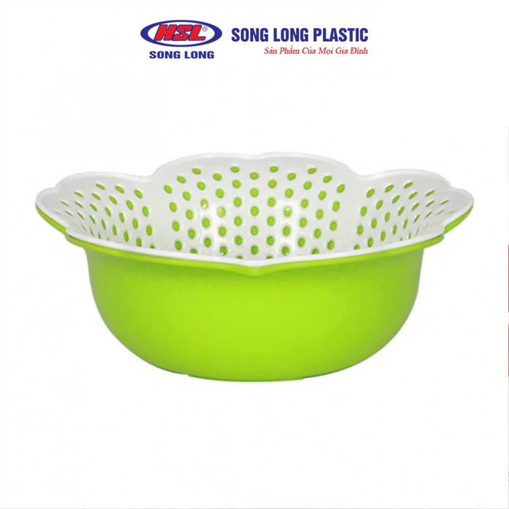 Rổ đôi bông mai Song Long Plastic - 2566