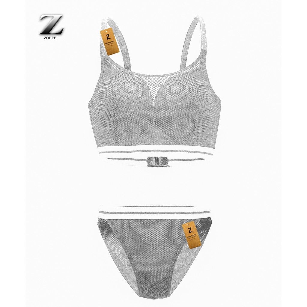 ZOBEE Bộ đồ lót nữ cotton phối lưới BL 7313 | BigBuy360 - bigbuy360.vn