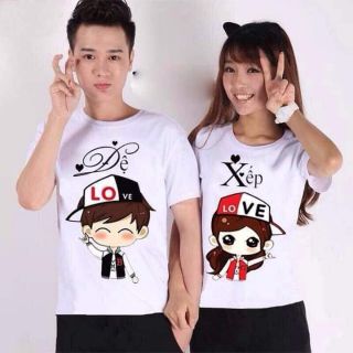 Áo cặp siêu cute( giá  1 áo 60k)
