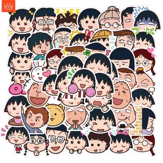 J· Bộ Hình Dán Chống Thấm Chibi Maruko-Chan, 50 tờ/bộ