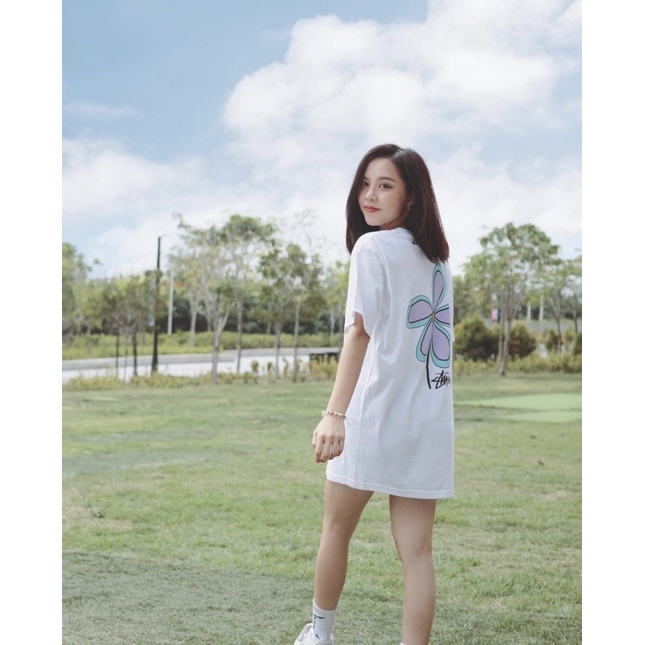 Áo Thun Stussy Flower 100% CHÍNH HÃNG - CÓ SẴN