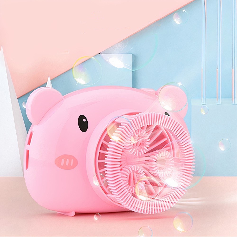 Đồ chơi máy ảnh thổi bong bóng kèm sạc usb [ babyboo]