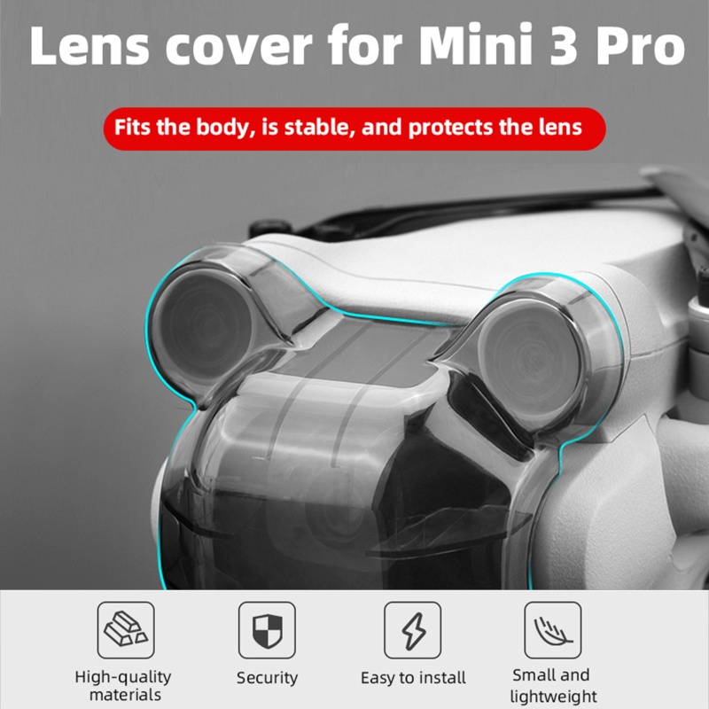 Nắp Bảo Vệ Ống Kính Máy Ảnh Trong Mờ Chống Bụi Chống Trầy Xước Cho Mini 3 Pro