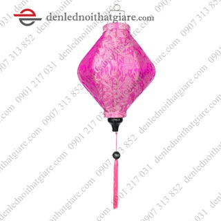 Đèn lồng HỘI AN vải lụa 20cm kiểu Bánh Ú 100A20