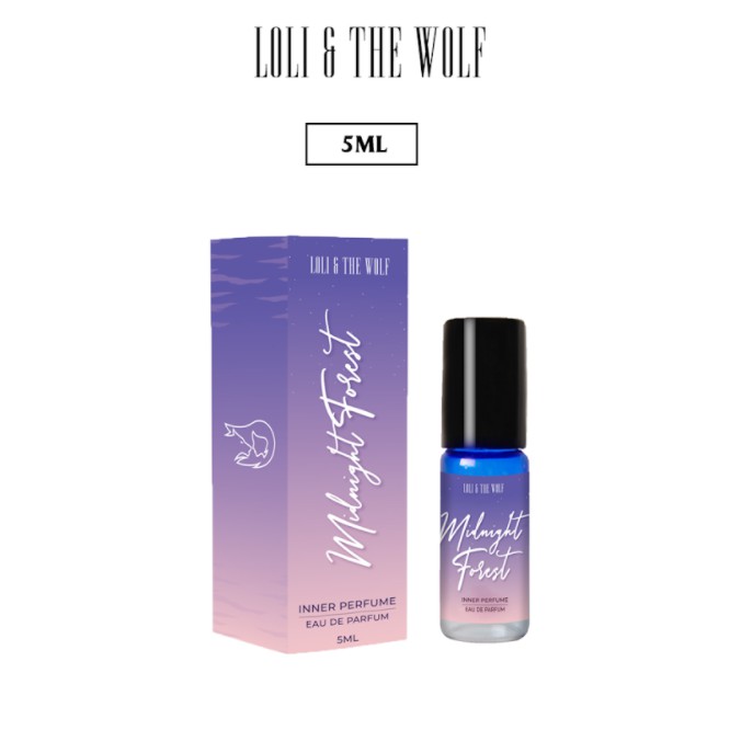 Nước hoa vùng kín dành cho nữ Midnight Forest Eau De Parfum chai lăn 5ml - LOLI & THE WOLF | Thế Giới Skin Care