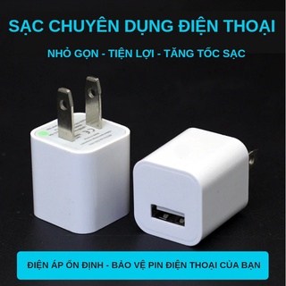 Củ sạc điện thoại đa năng đầu ra 5V cổng sạc USB