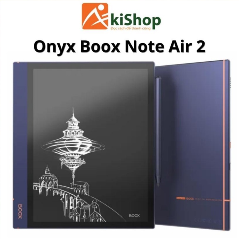 Máy đọc sách Onyx Boox Note Air 2 64GB chính hãng cao cấp vỏ nhôm Akishop