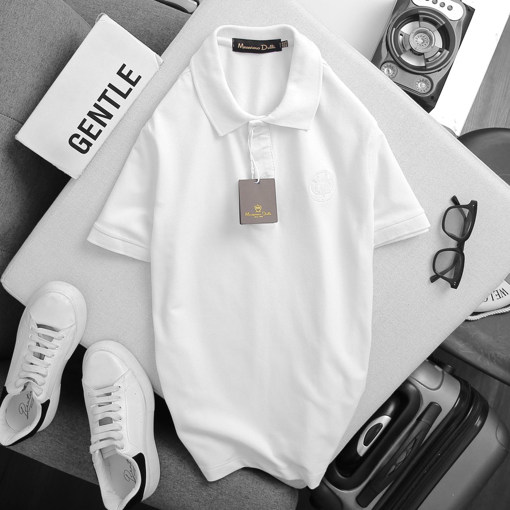 Áo Polo Nam Massimo Dutti Có Cổ Cao Cấp Dòng Gai Milang | BigBuy360 - bigbuy360.vn