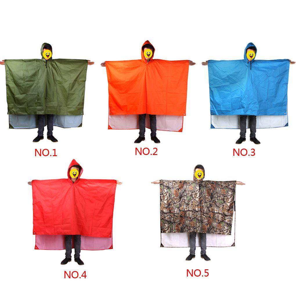 Áo Mưa Đa Năng 3 Trong 1 Chống Nước ff86 Dùng Khi Đi Leo Núi / Cắm Trại
