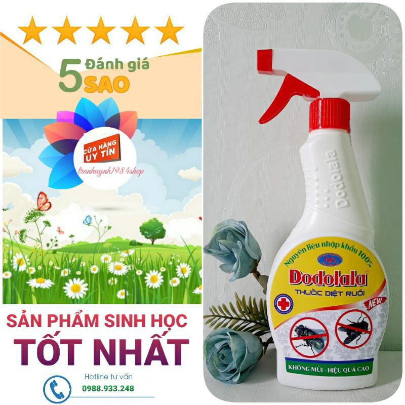 Thuốc xịt Ruồi sinh học Dodolala 350ml Chính hãng