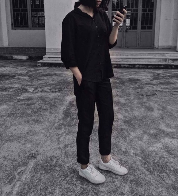 Quần baggy pants Unisex ( ảnh thật) | BigBuy360 - bigbuy360.vn