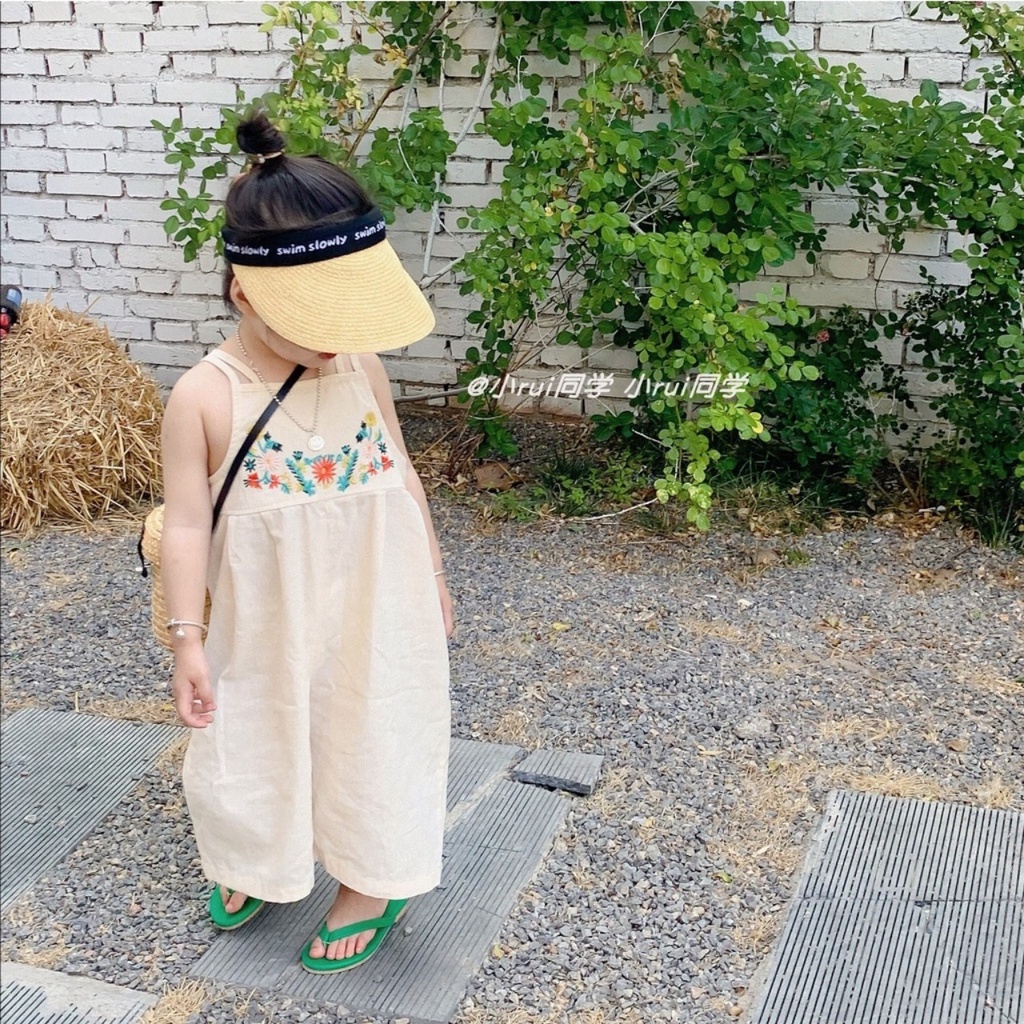 Bộ yếm 2 dây cho bé gái TTR63