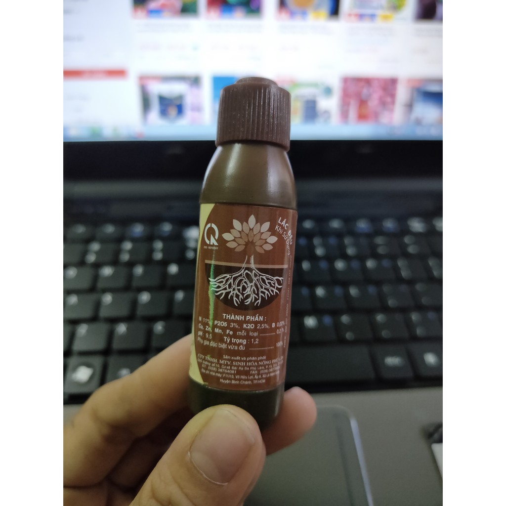 PHÂN BÓN KÍCH RỄ N3M PRO DẠNG NƯỚC CHAI 20ML