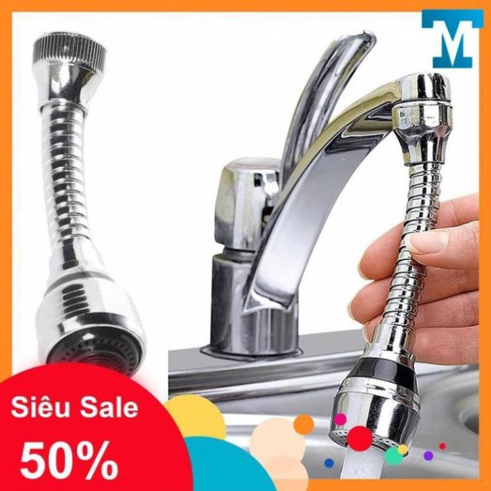 Sẵn hàng-VÒI NƯỚC RỬA BÁT INOX TĂNG ÁP XOAY 360 ĐỘ-Hàng cao cấp - vòi nhỏ