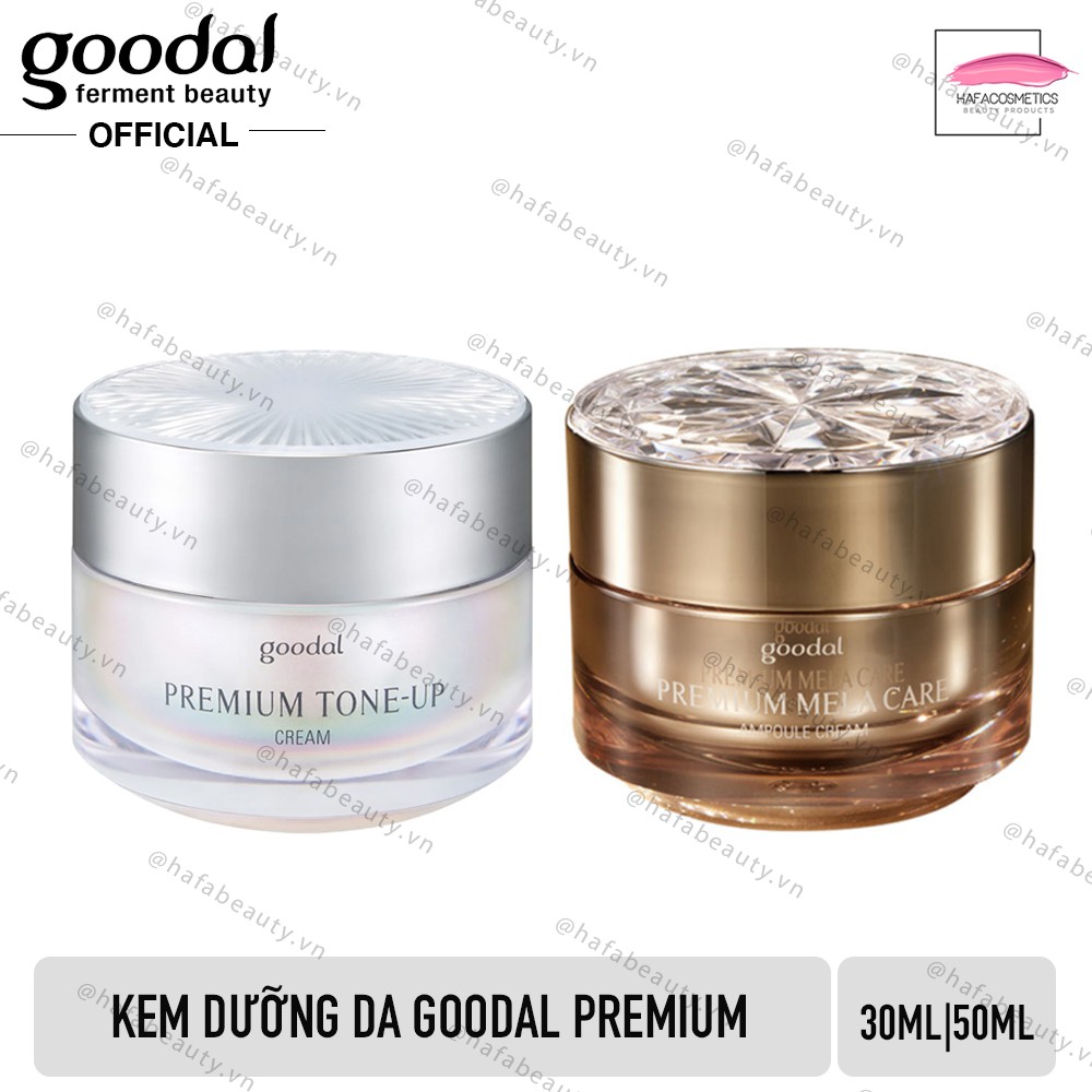 Kem Dưỡng Trắng Da Ốc Sên Goodal Premium Cream - Chính hãng Hàn Quốc