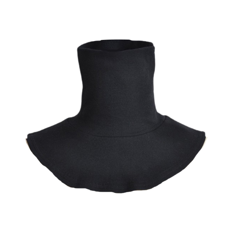 Yoioi Khăn Choàng Cổ Giả Cổ Bằng Cotton Màu Trơn Có Thể Tháo Rời Cho Nam Và Nữ